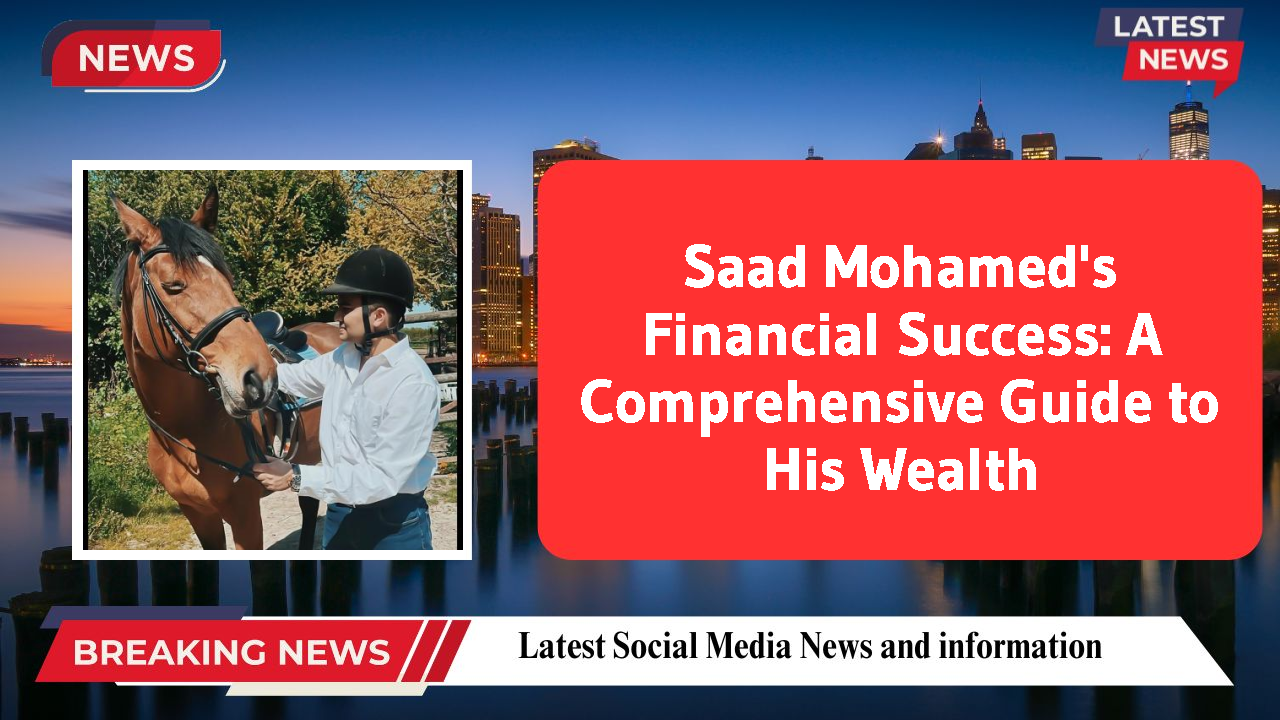 Saad Mohamed's Financial Success: A Comprehensive Guide to His Wealth