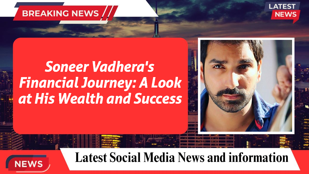 Soneer Vadhera's Financial Journey: A Look at His Wealth and Success