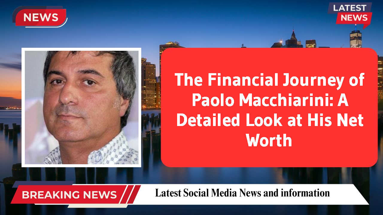 The Financial Journey of Paolo Macchiarini: A Detailed Look at His Net Worth