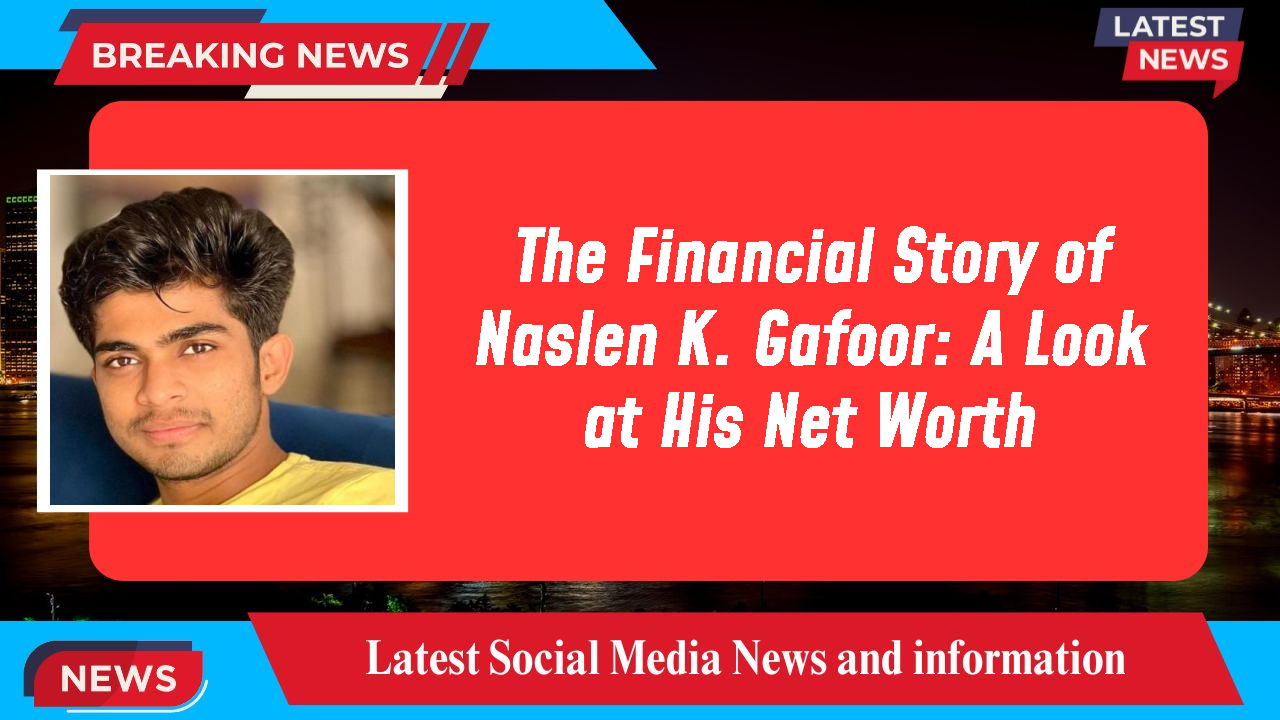 Naslen K. Gafoor networth