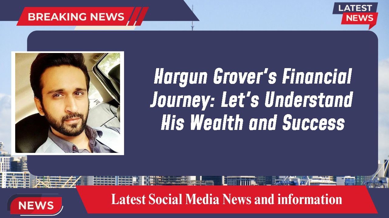 Hargun Grover's Financial Journey: Let's Understand His Wealth and Success