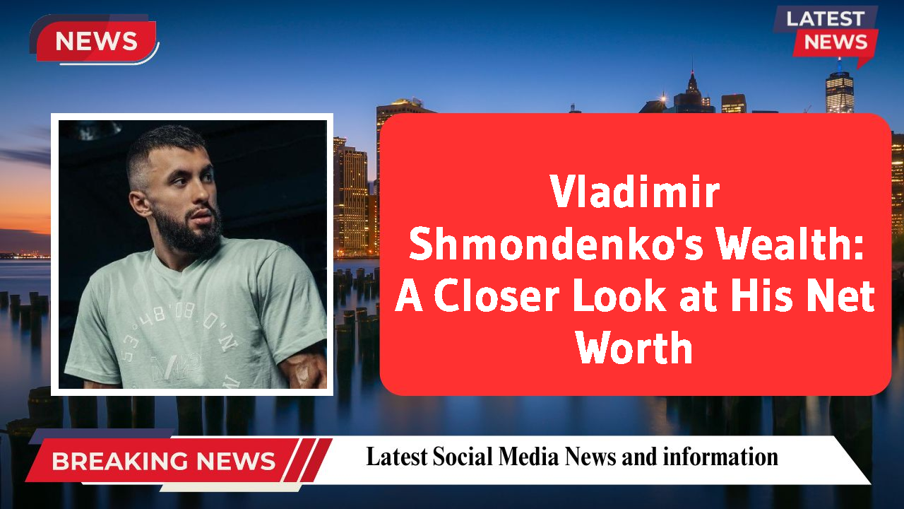 Vladimir Shmondenko's Wealth: A Closer Look at His Net Worth