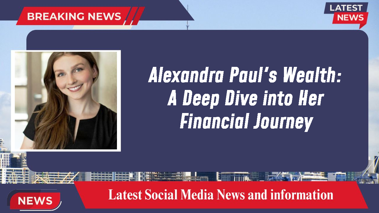 Alexandra Paul's Wealth: A Deep Dive into Her Financial Journey