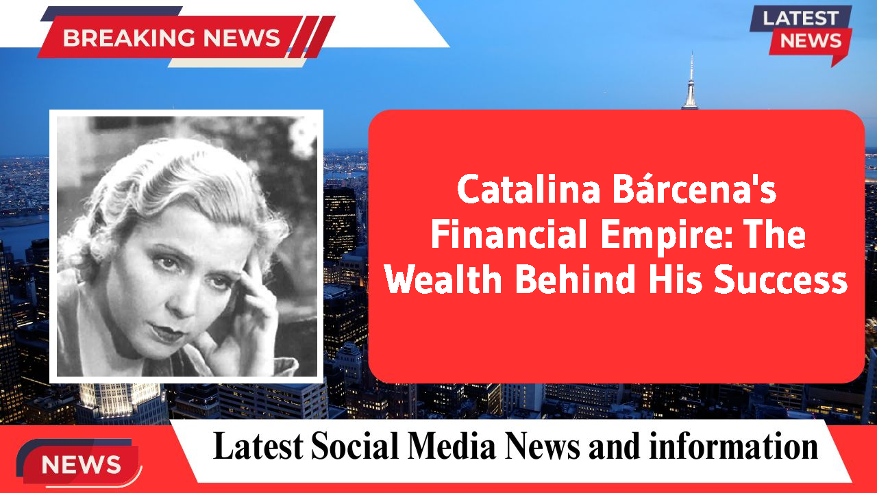 Catalina Bárcena's Financial Empire: The Wealth Behind His Success