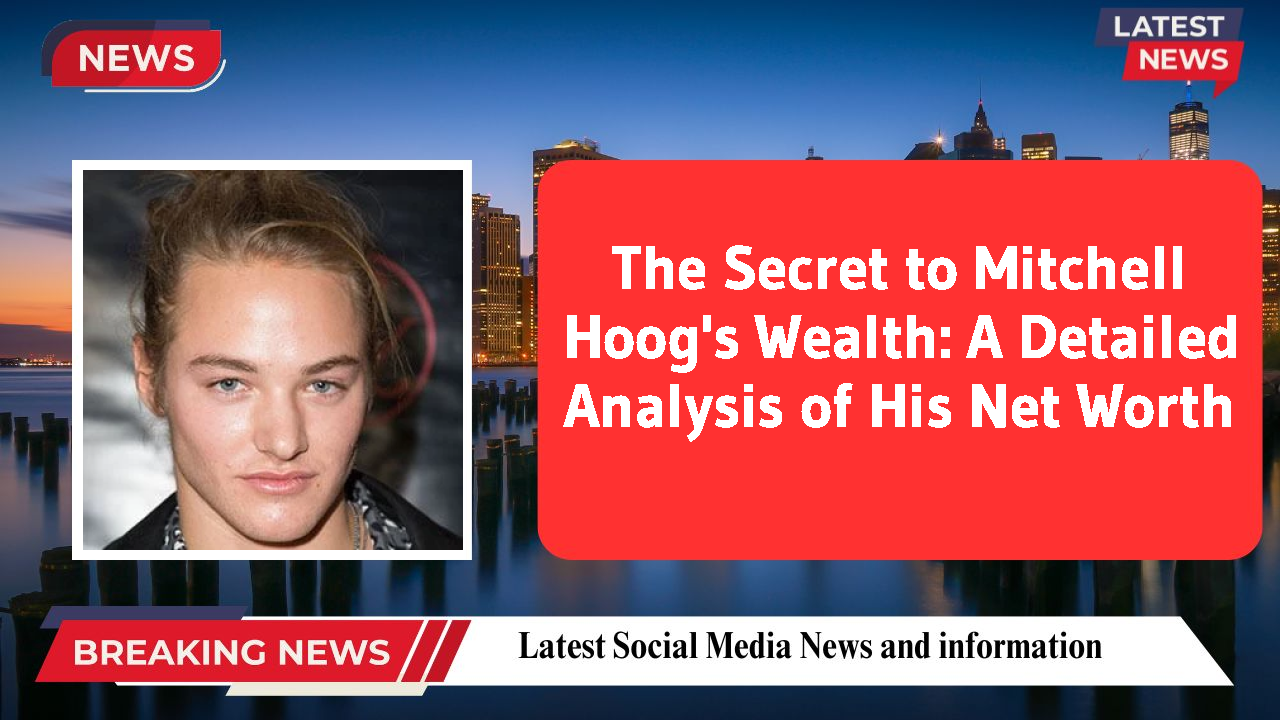 The Secret to Mitchell Hoog's Wealth: A Detailed Analysis of His Net Worth