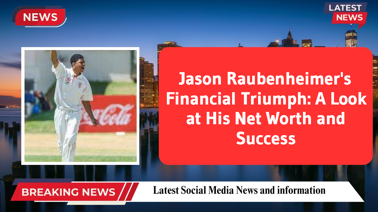 Jason Raubenheimer networth
