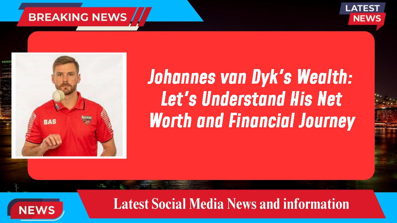 Johannes van Dyk's Wealth: Let's Understand His Net Worth and Financial Journey