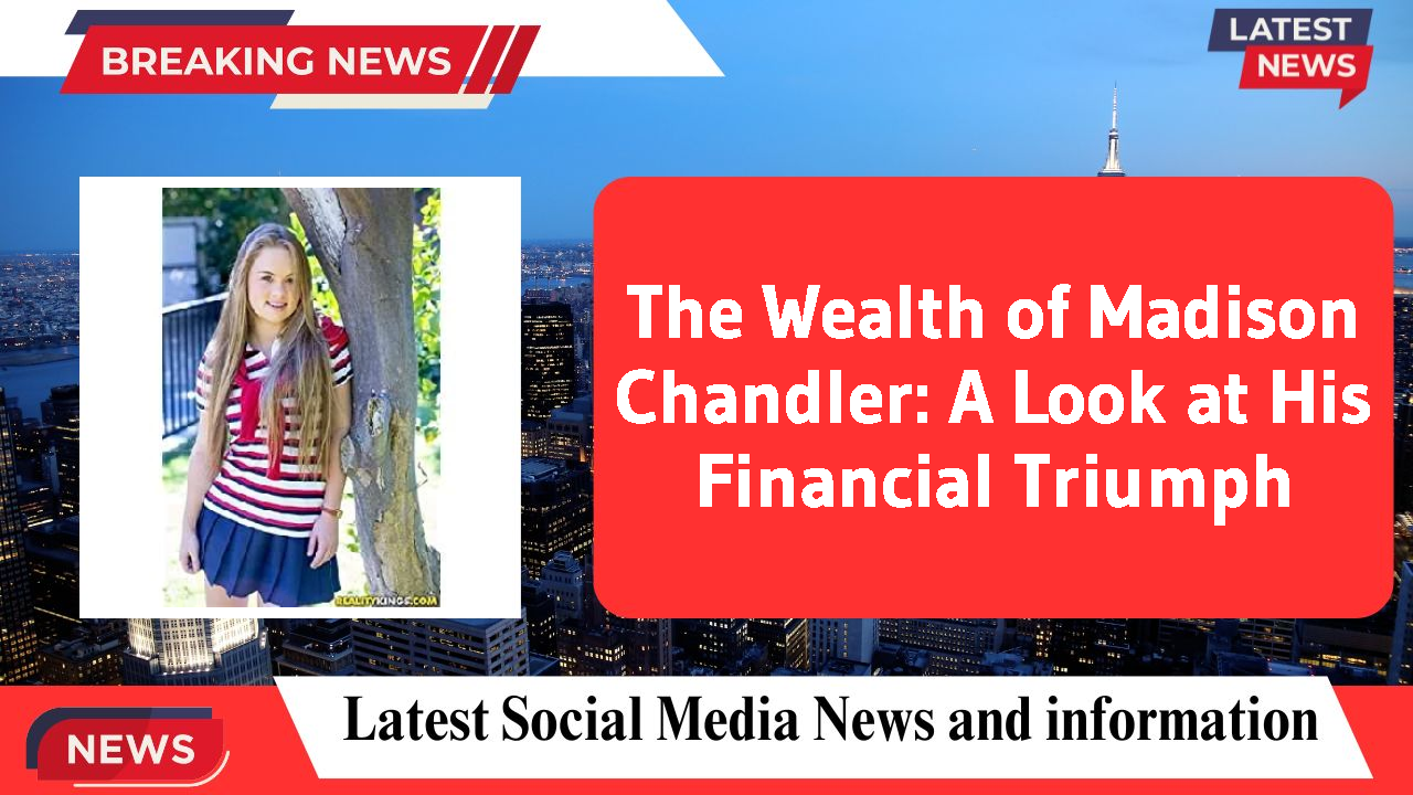 The Wealth of Madison Chandler: A Look at His Financial Triumph