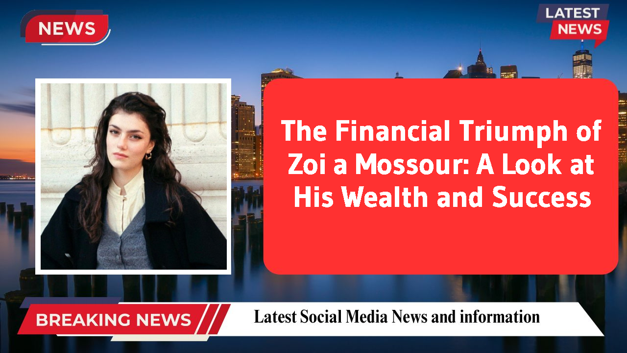 The Financial Triumph of Zoïa Mossour: A Look at His Wealth and Success