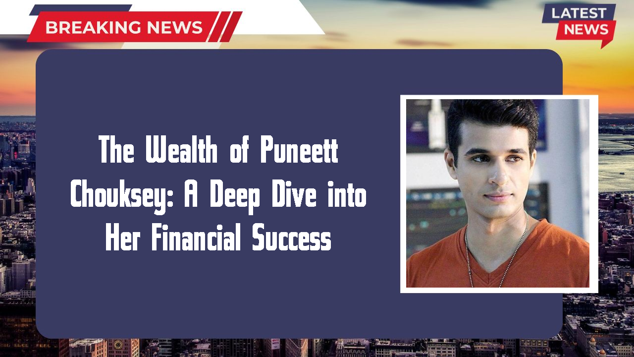 Puneett Chouksey networth