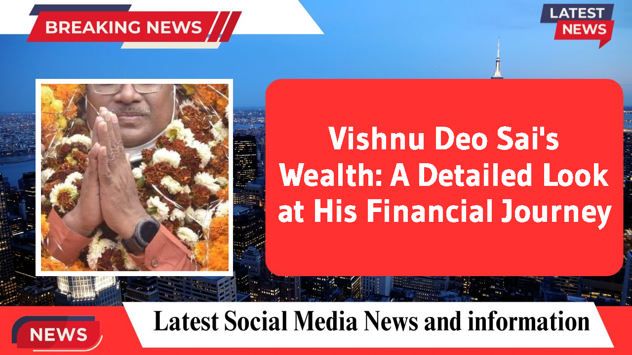 Vishnu Deo Sai networth