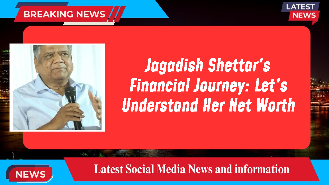 Jagadish Shettar networth