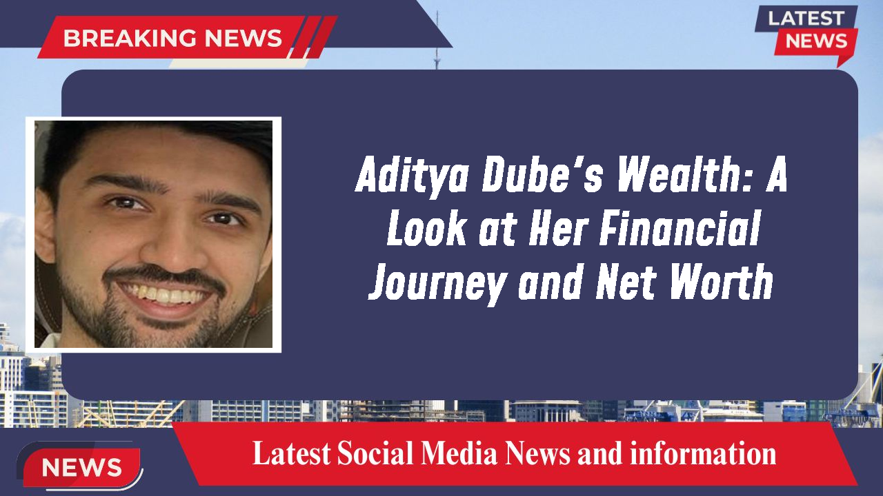 Aditya Dube networth