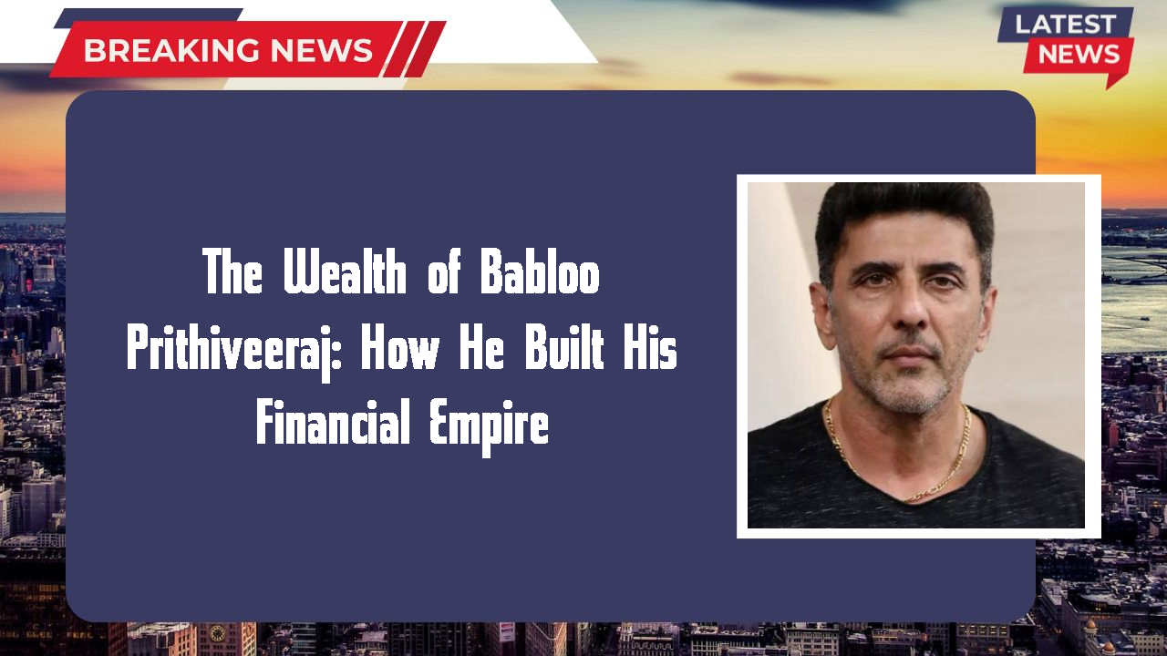 Babloo Prithiveeraj networth