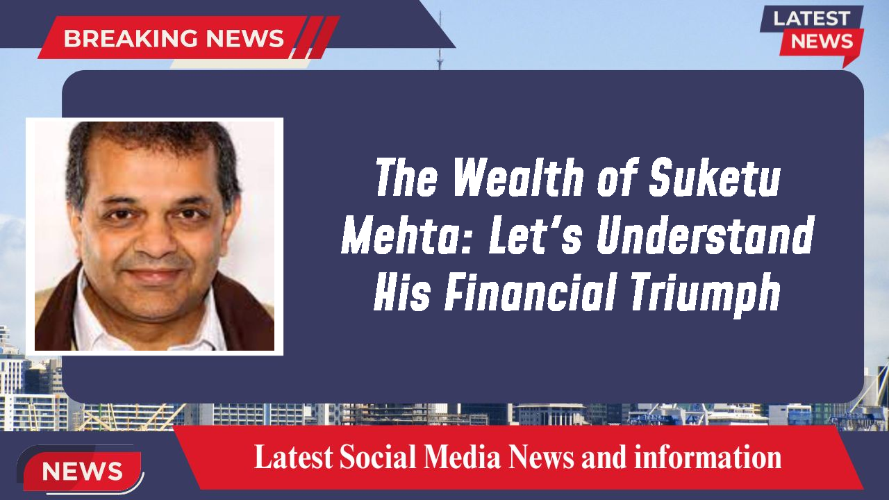 Suketu Mehta networth