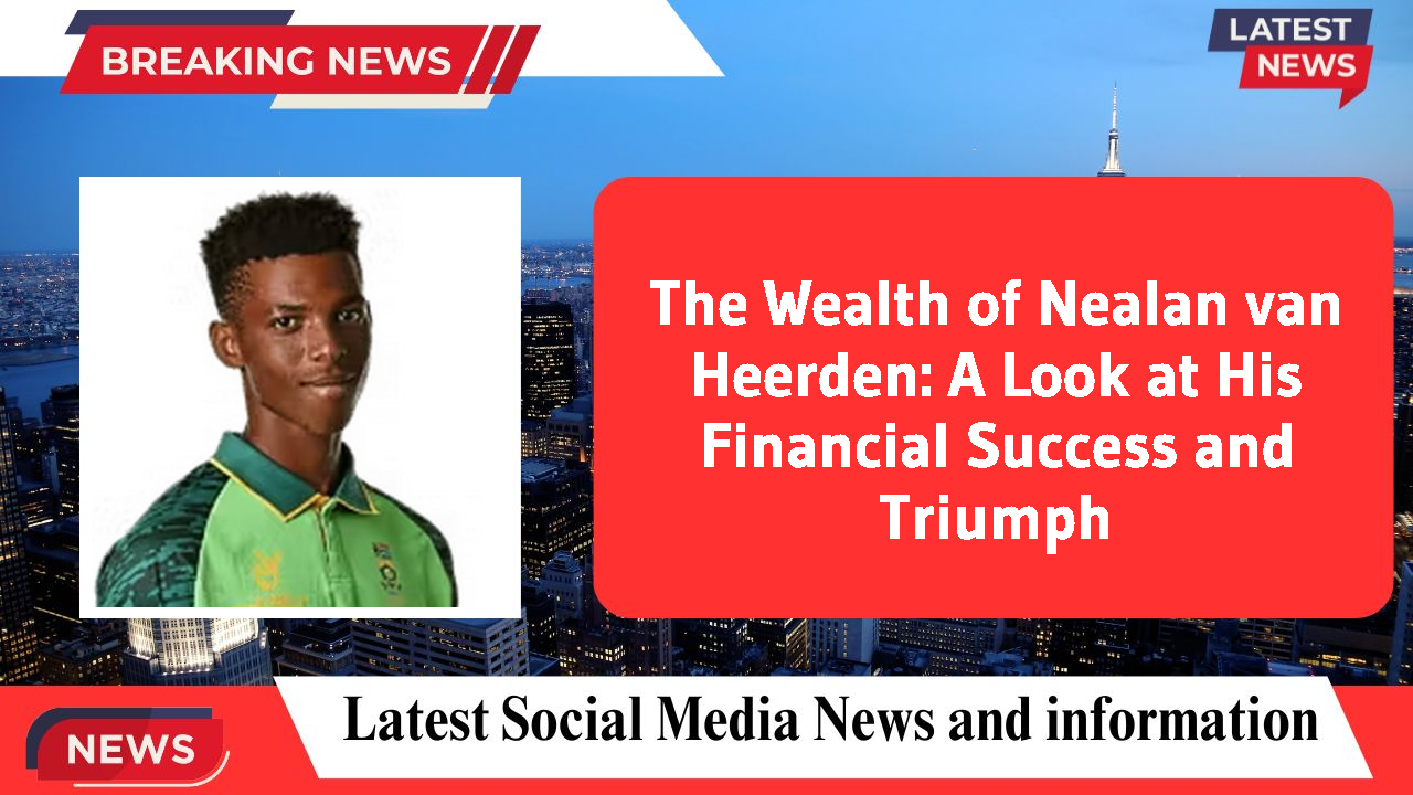 Nealan van Heerden networth
