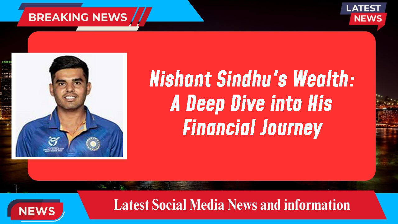 Nishant Sindhu networth