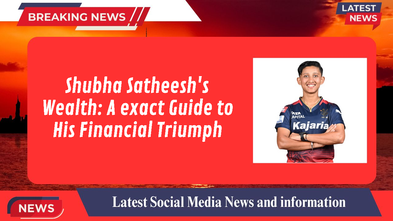 Shubha Satheesh networth